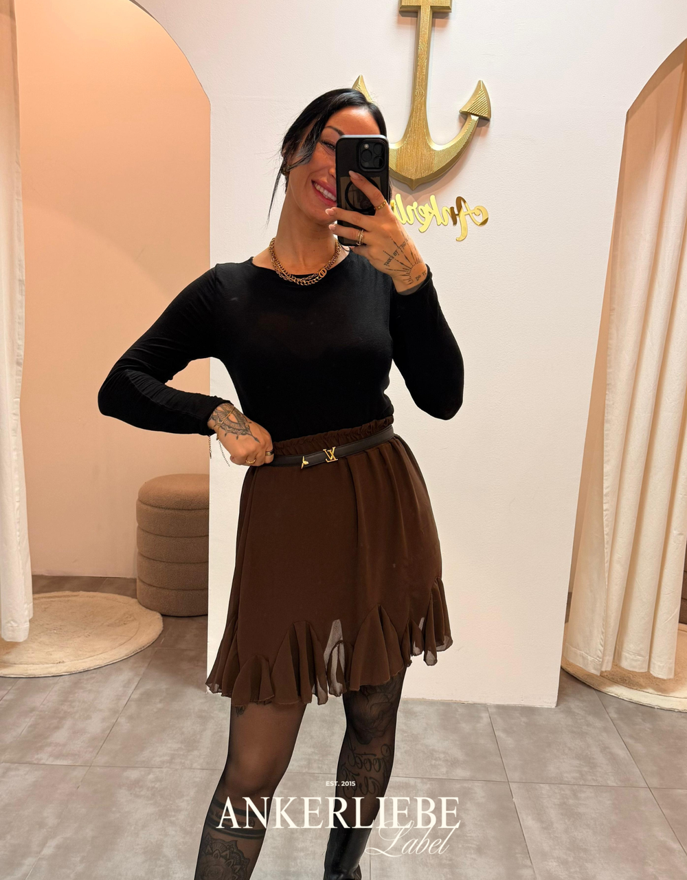 volant rock | chocolate