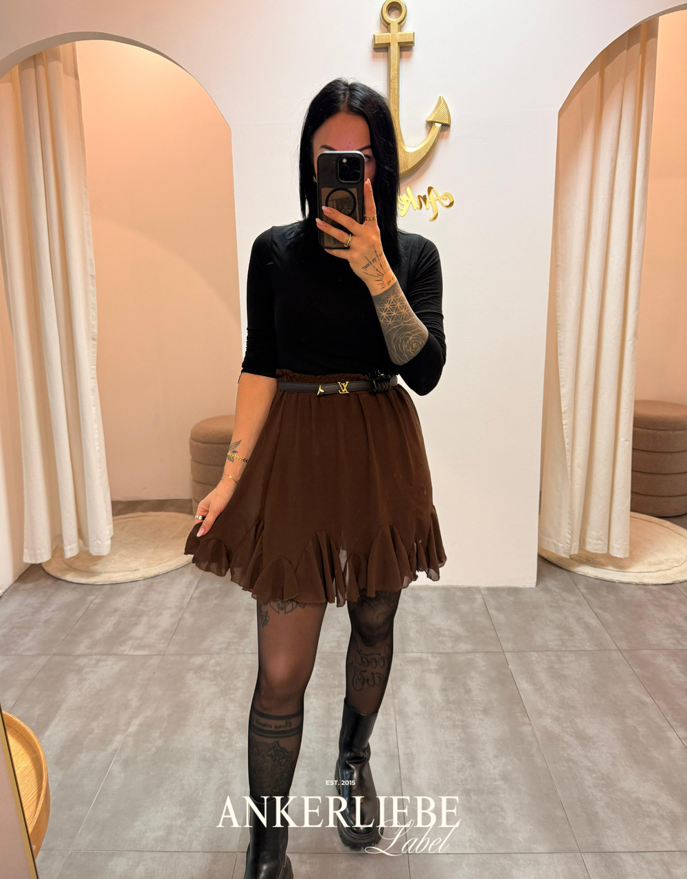 volant rock | chocolate