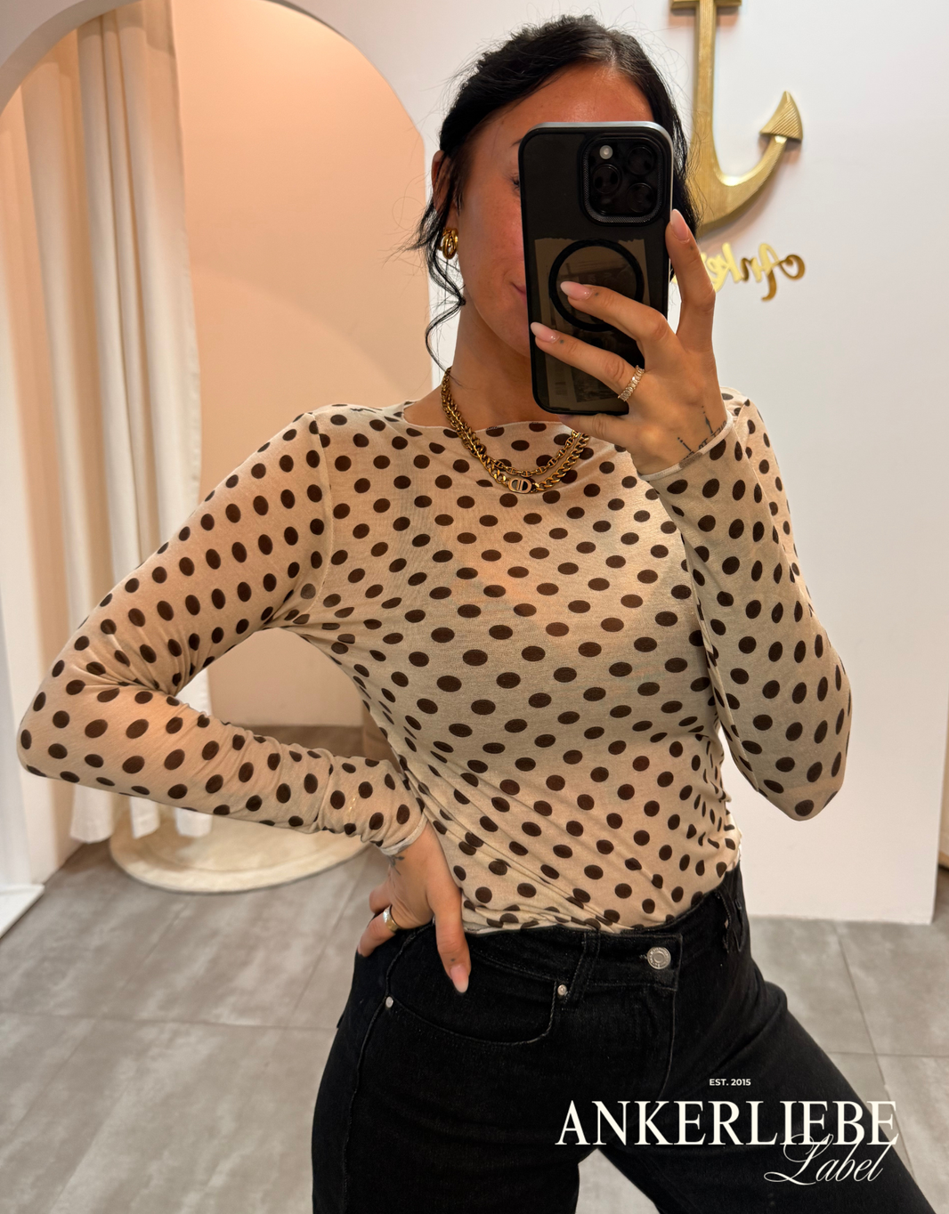 soft cashmere langarmshirt | punkte