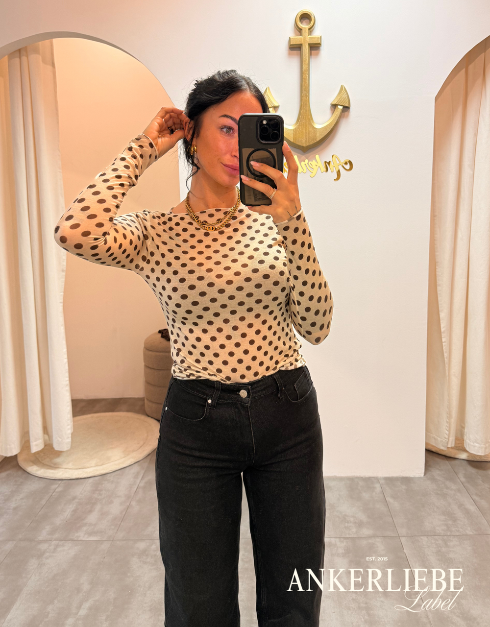 soft cashmere langarmshirt | punkte