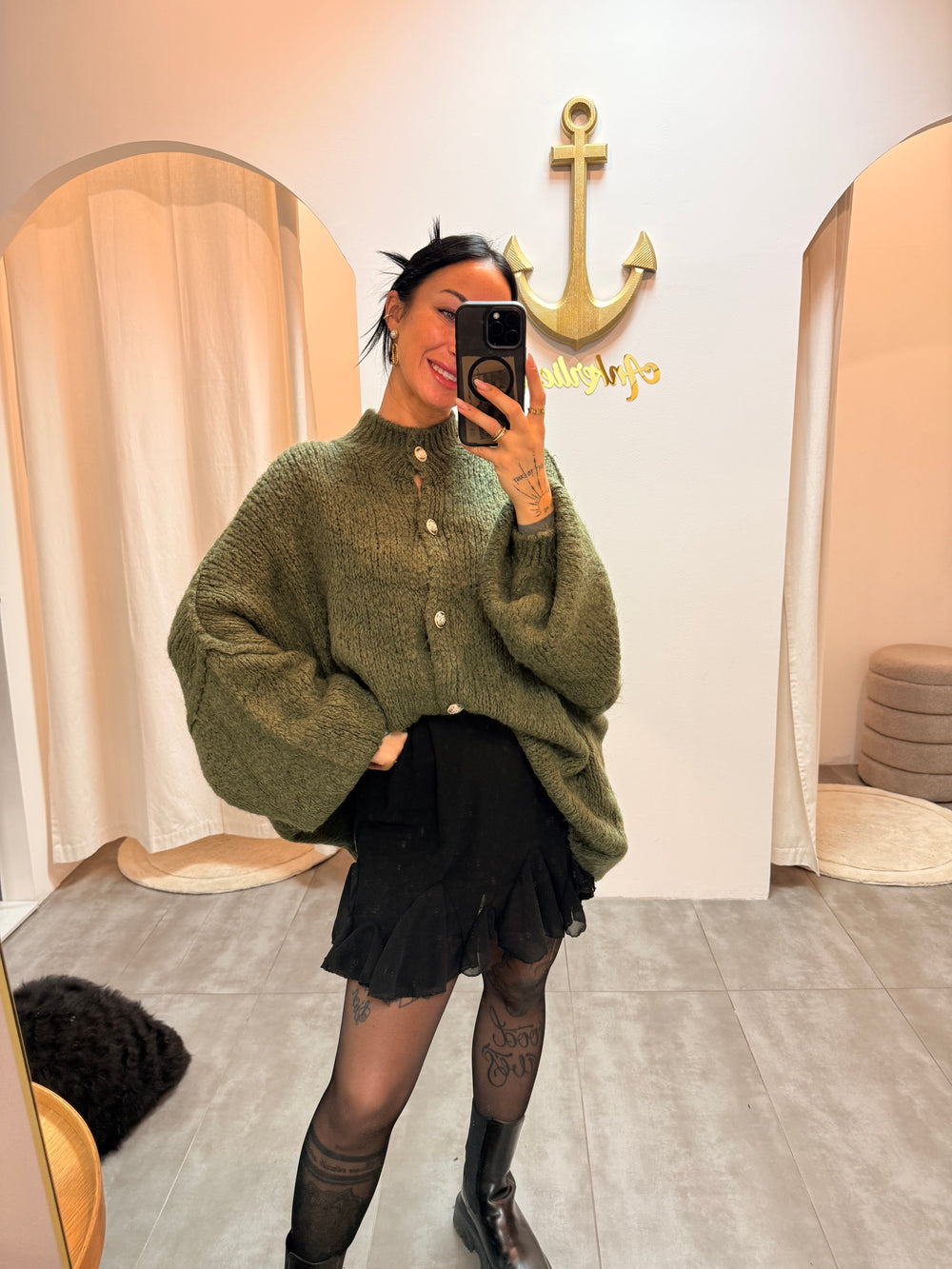 oversized amira | cardigan