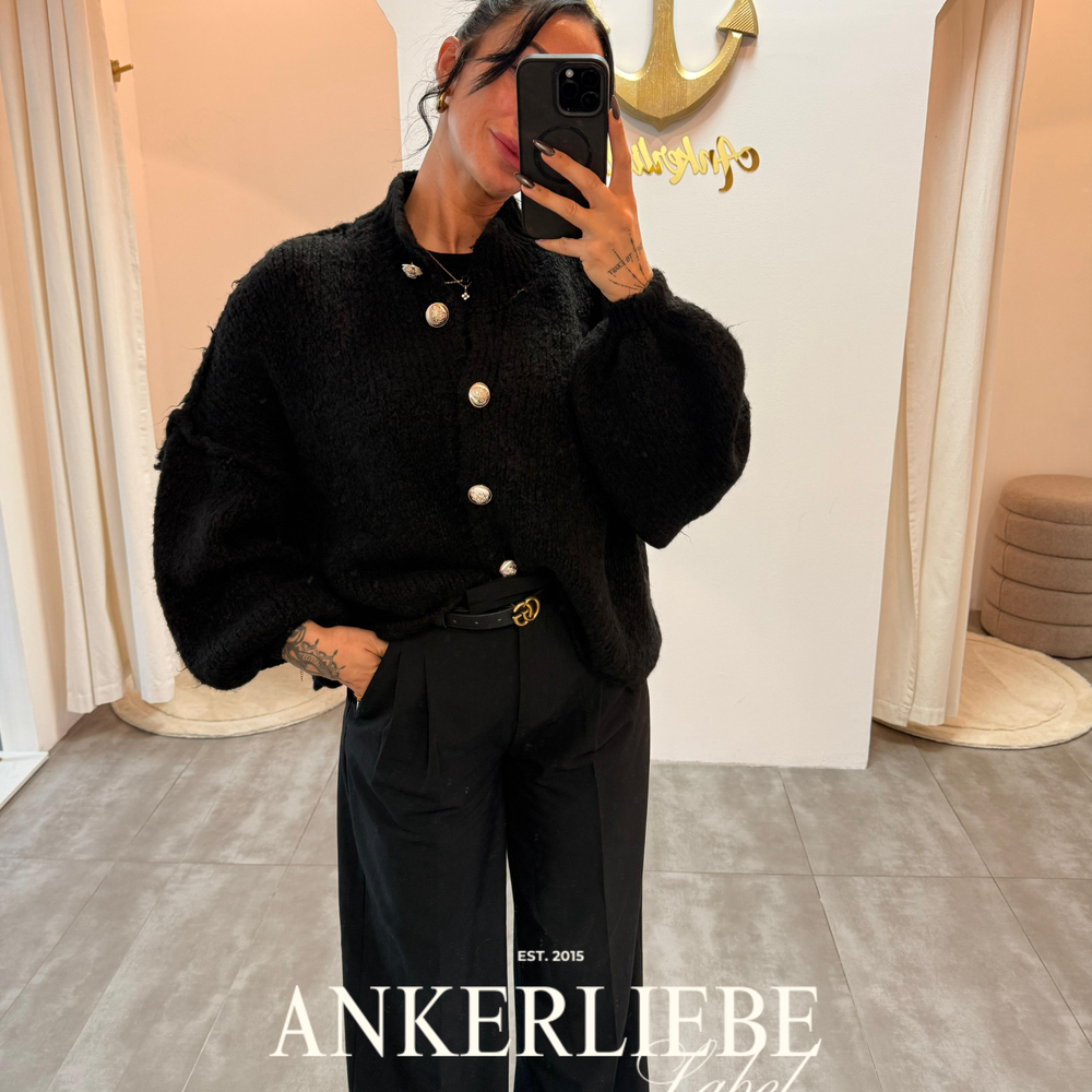 basic amira schwarz | wollweste