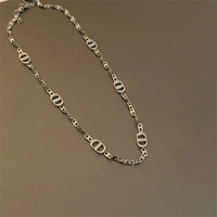 Casual-Hip-hop-Pig-Nose-Titanium-Steel-Patchwork-Plating-18k-Gold-Plated-Silver-Plated-Necklace (4)
