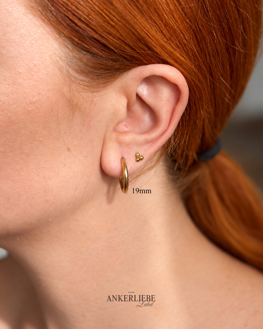 classic hoops | gold