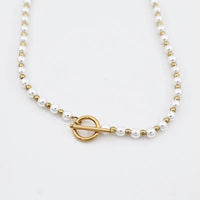 Gro-handel-Schmuck-Retro-Klassischer-Stil-Runden-Oval-Edelstahl-304-K-nstliche-Perlen-18-Karat-Vergoldet-berzug-Halskette-Perlen-Kette-Kabelkette-4
