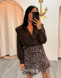 statement | blouse mocca