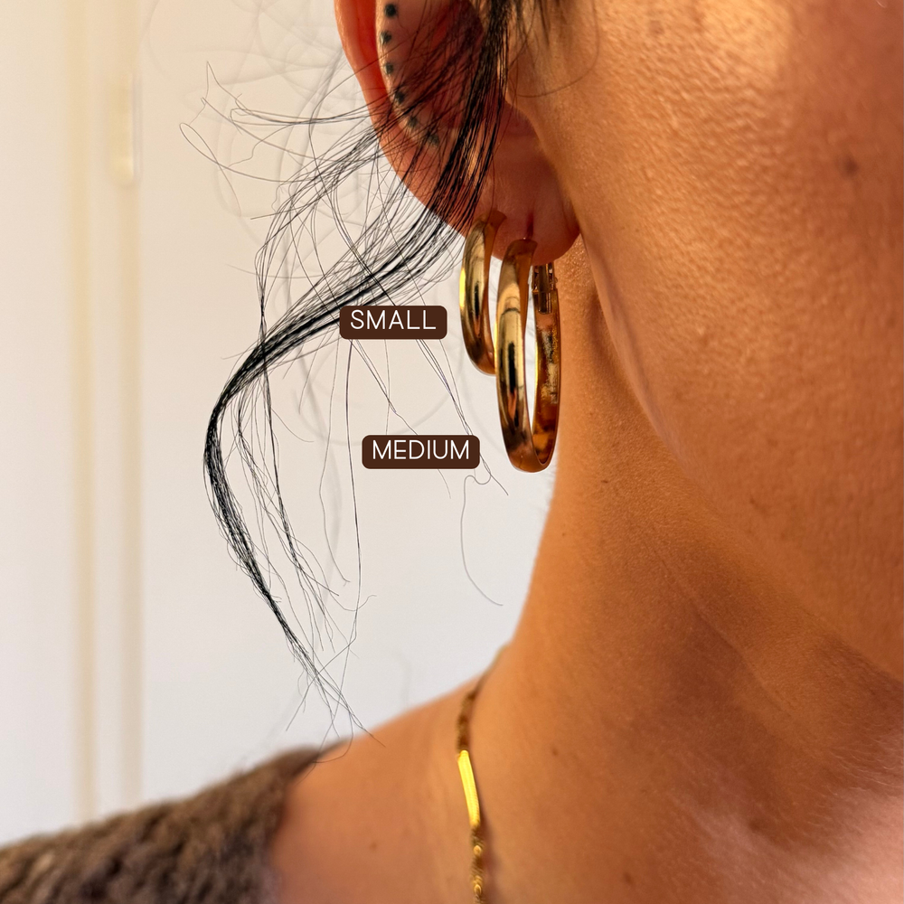 noa | hoops - 3 verschiedene größen