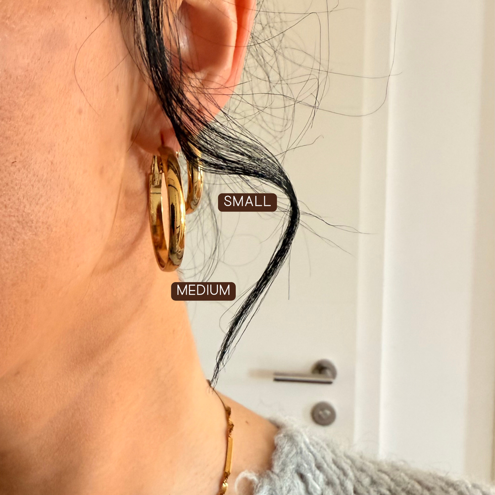 noa | hoops - 3 verschiedene größen