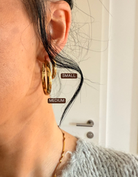 noa | hoops - 3 verschiedene größen