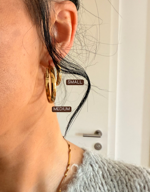 noa | hoops - 3 verschiedene größen