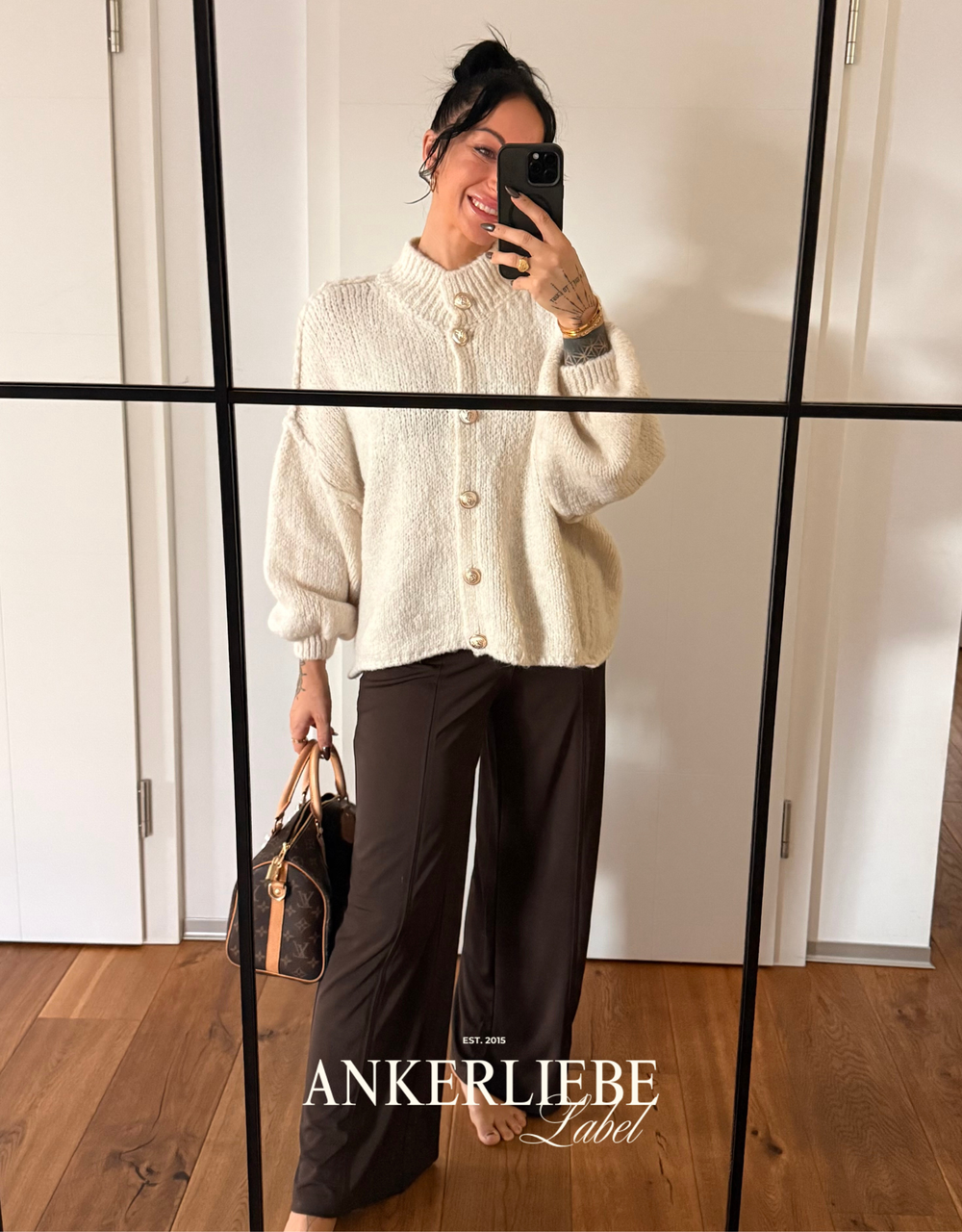 basic amira beige | wollweste