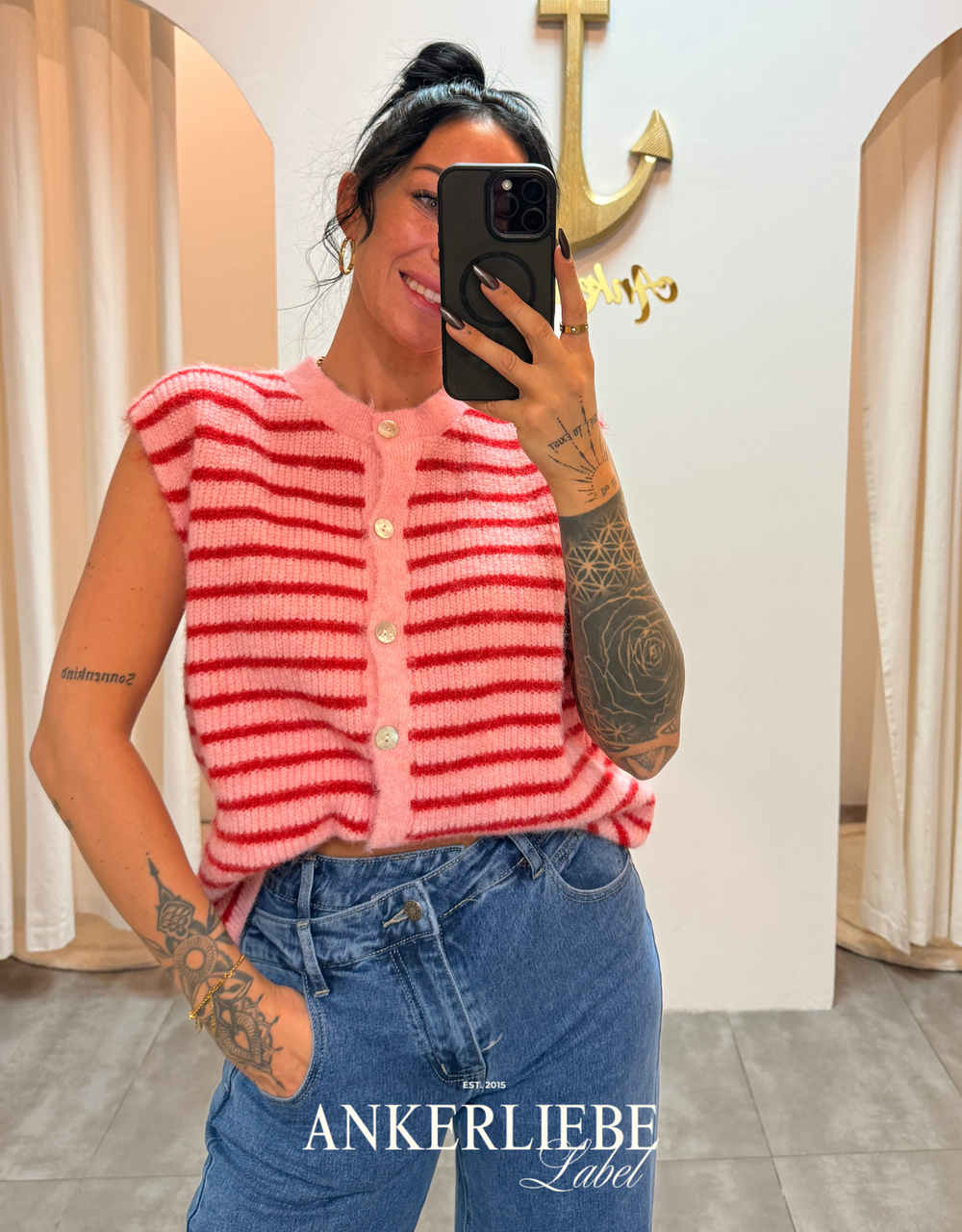 sienna | striped vest