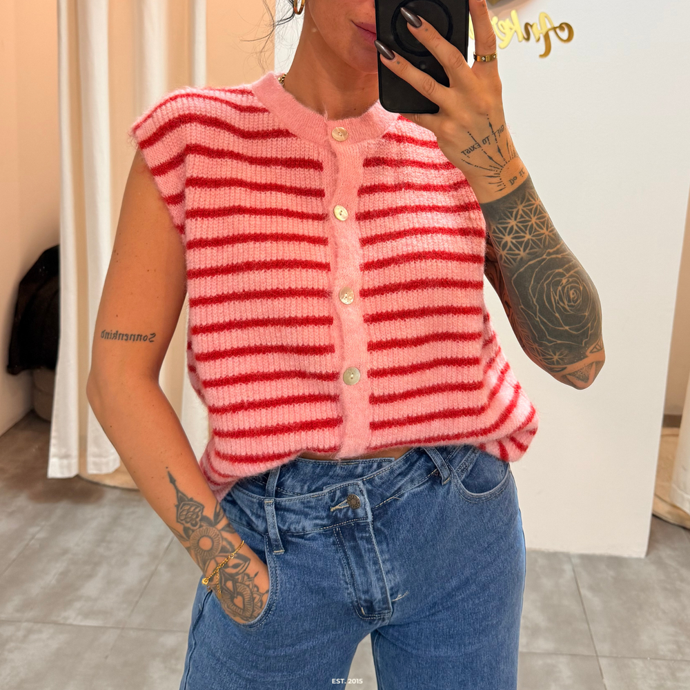 sienna | striped vest
