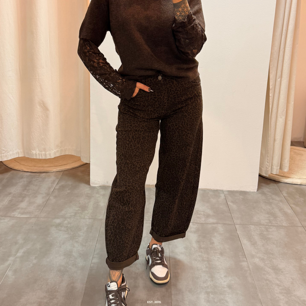 leo | soft denim balloon jean