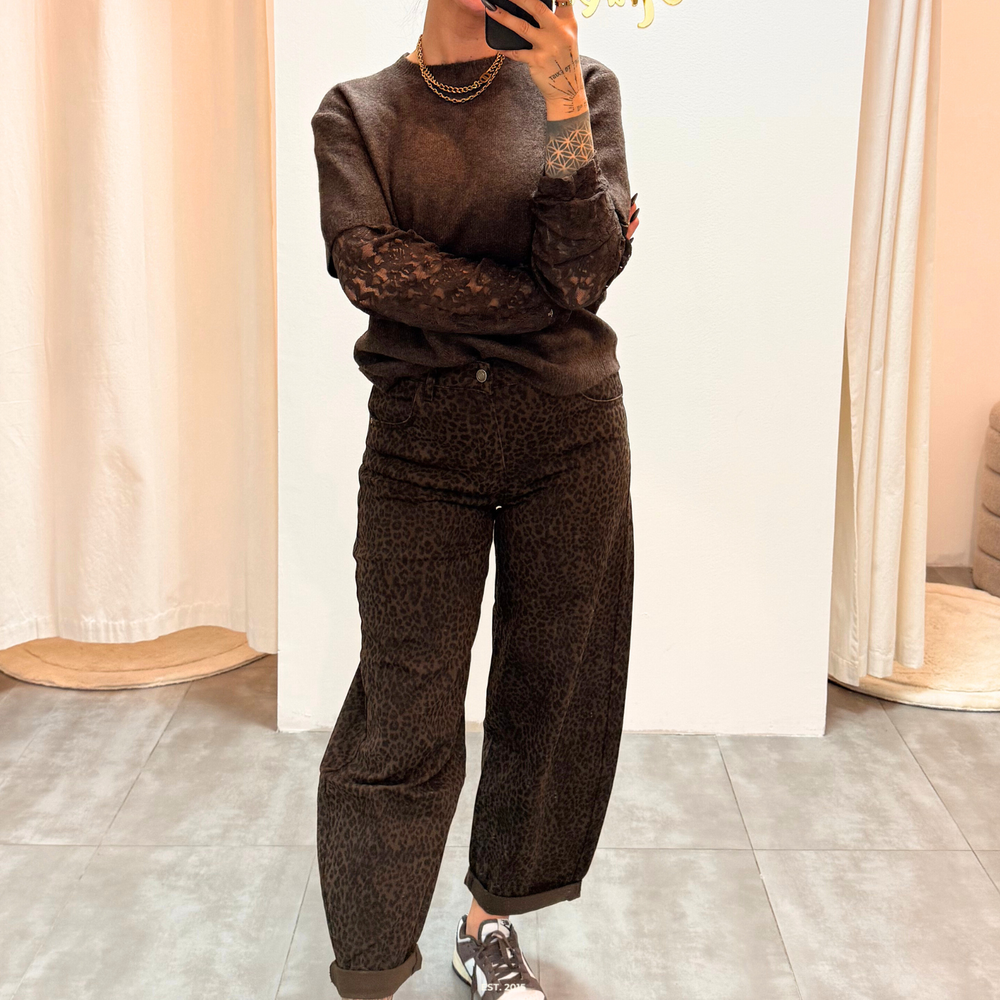 leo | soft denim balloon jean