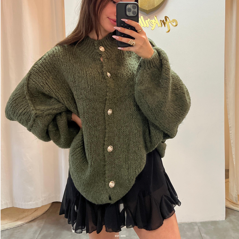 oversized amira | cardigan