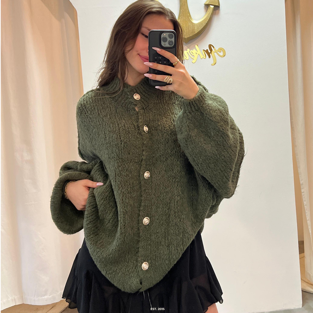 oversized amira | cardigan