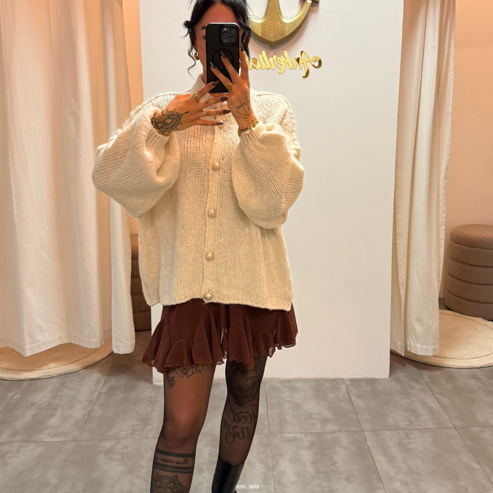 basic amira beige | wollweste