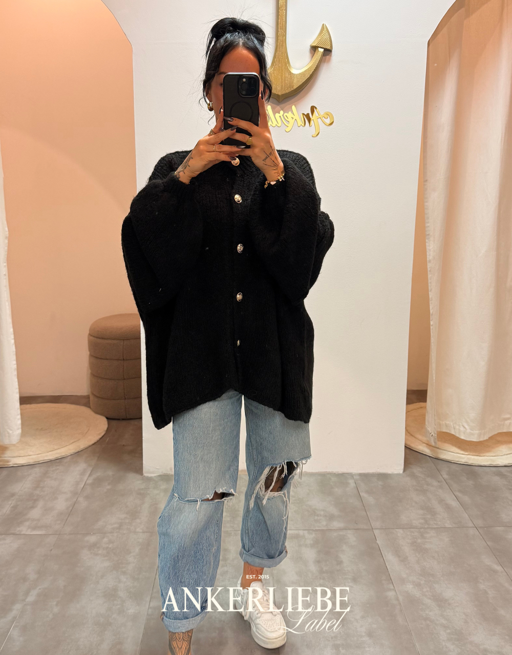 oversized amira | cardigan