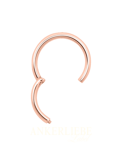 rosegolden segmentring | piercing