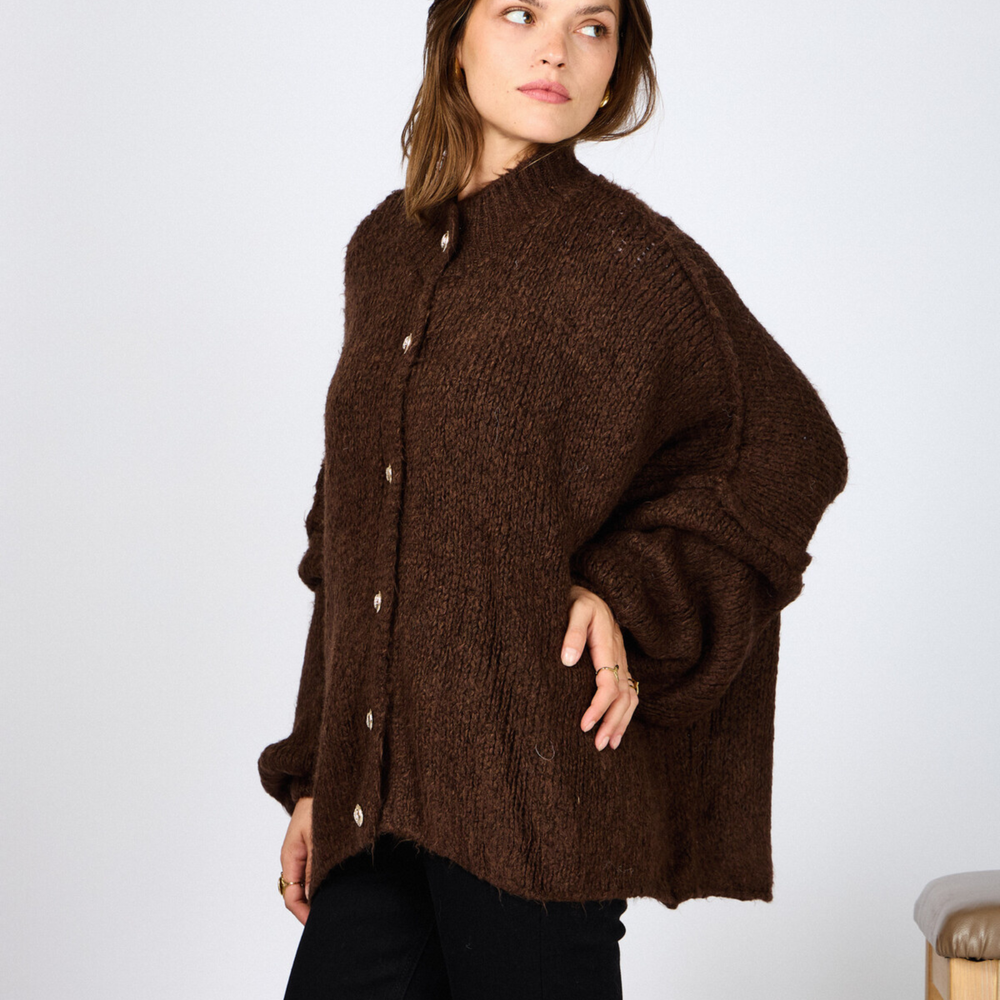 oversized amira | cardigan