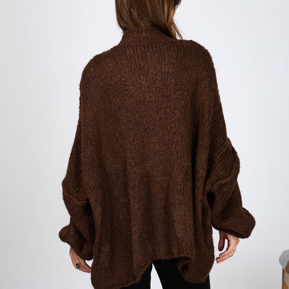 oversized amira | cardigan
