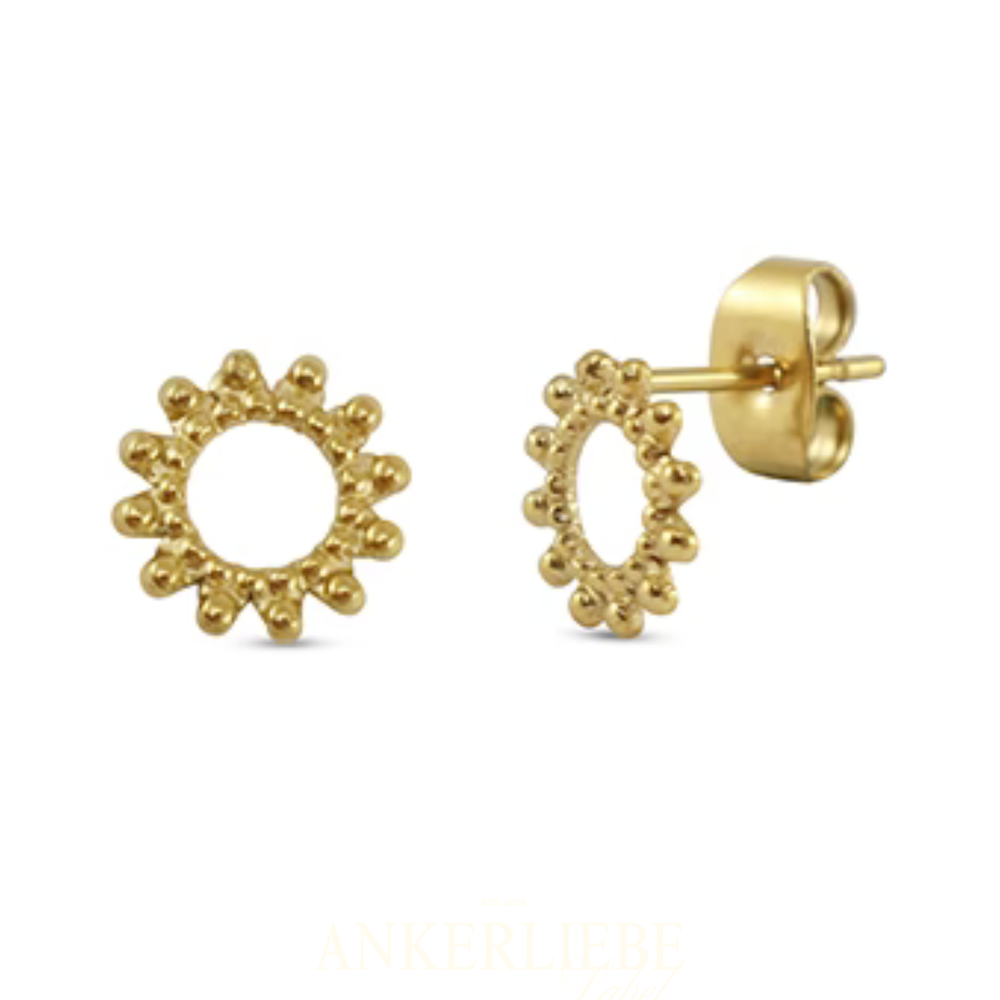 dotty flower | ohrstecker