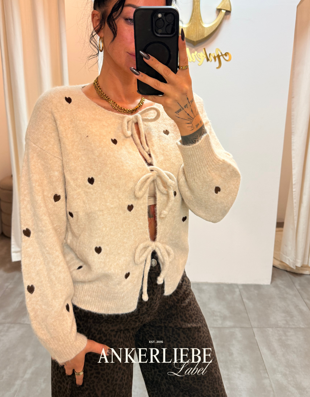 image amora | cardigan creme