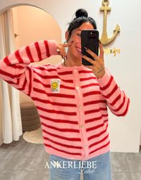 happy vibes | fuchsia weste