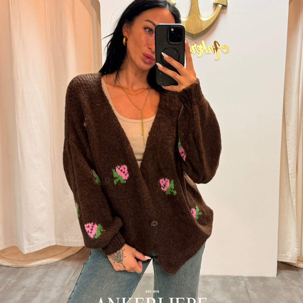 Rosalie schokobaun | Cardigan
