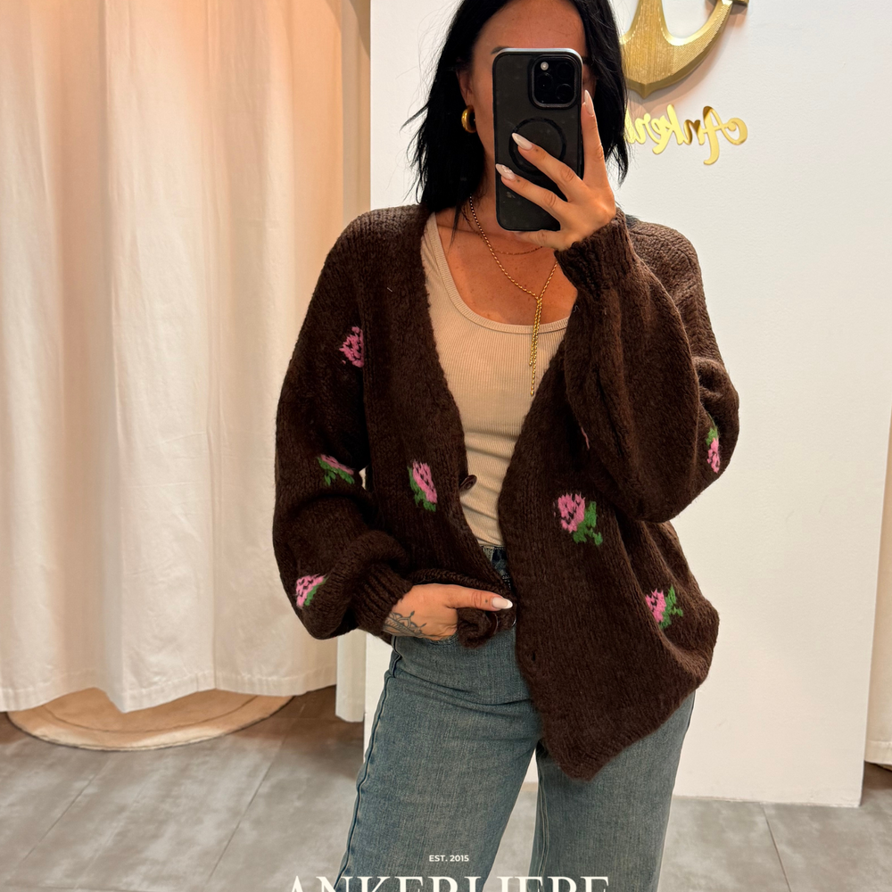 Rosalie schokobaun | Cardigan
