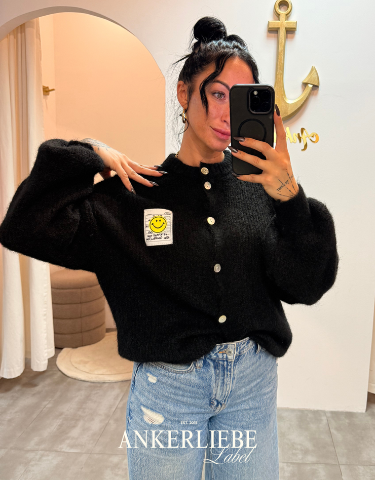 happy vibes | classic black