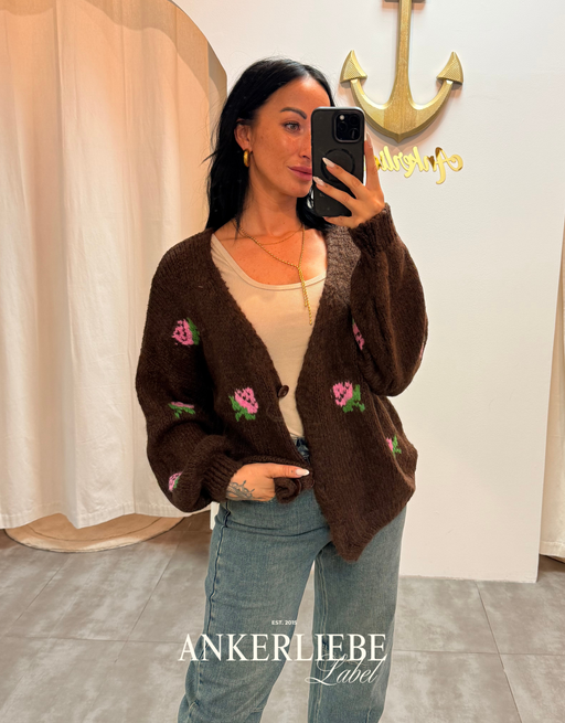 Rosalie schokobaun | Cardigan