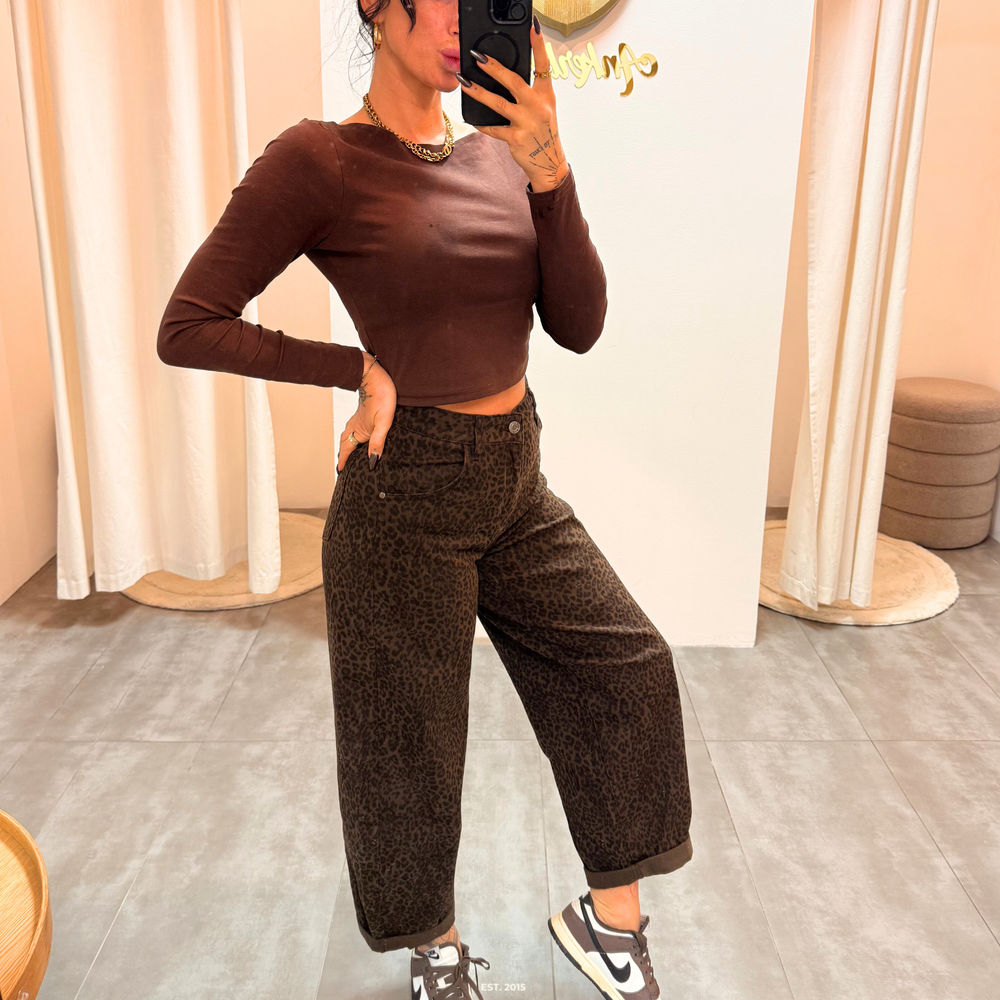 leo | soft denim balloon jean