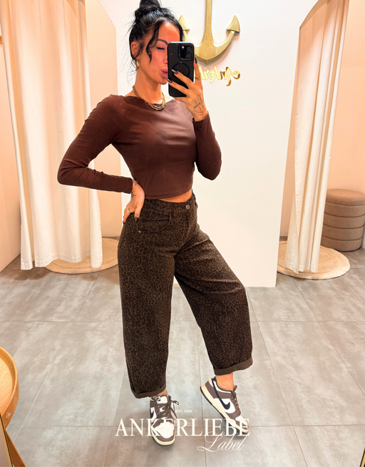 leo | soft denim balloon jean