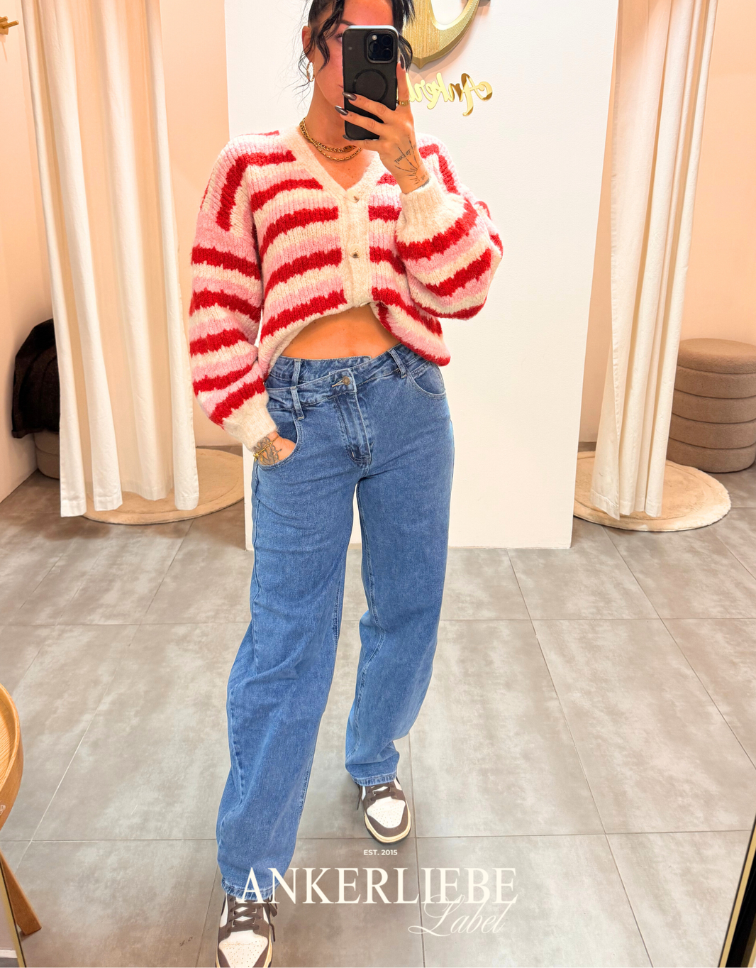 Double Waist Balloon Fit | Blue