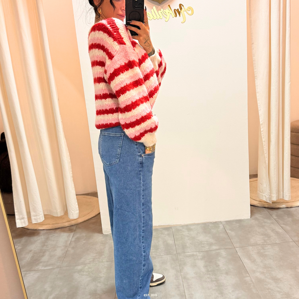 Double Waist Balloon Fit | Blue