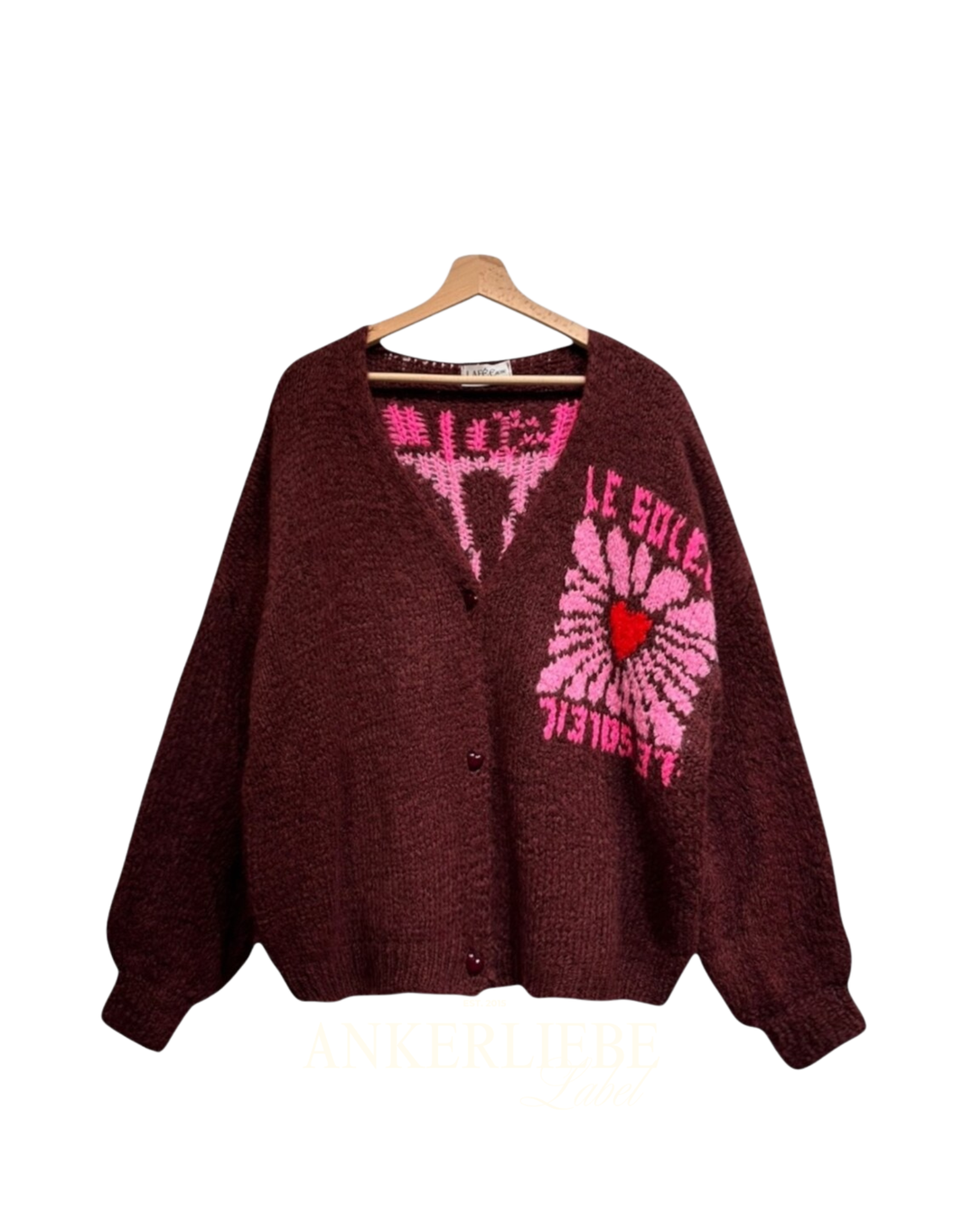 image le soleil | cardigan