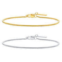 Simple-Style-Classic-Style-Solid-Color-Stainless-Steel-Polishing-Plating-18K-Gold-Plated-Bracelets-display-picture-6