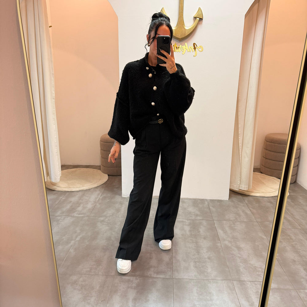 basic amira schwarz | wollweste