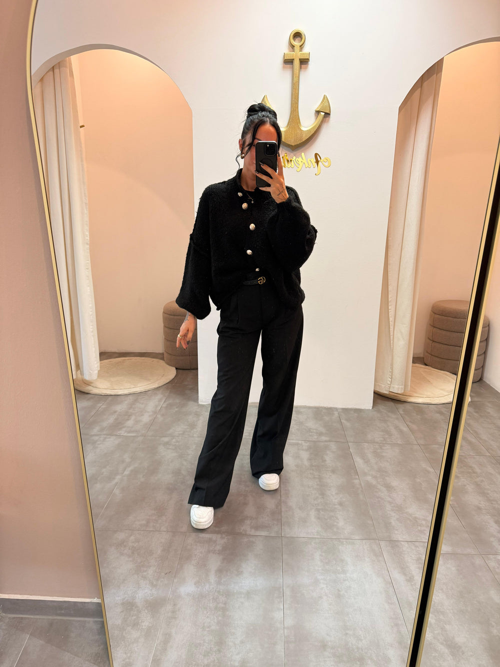 basic amira schwarz | wollweste