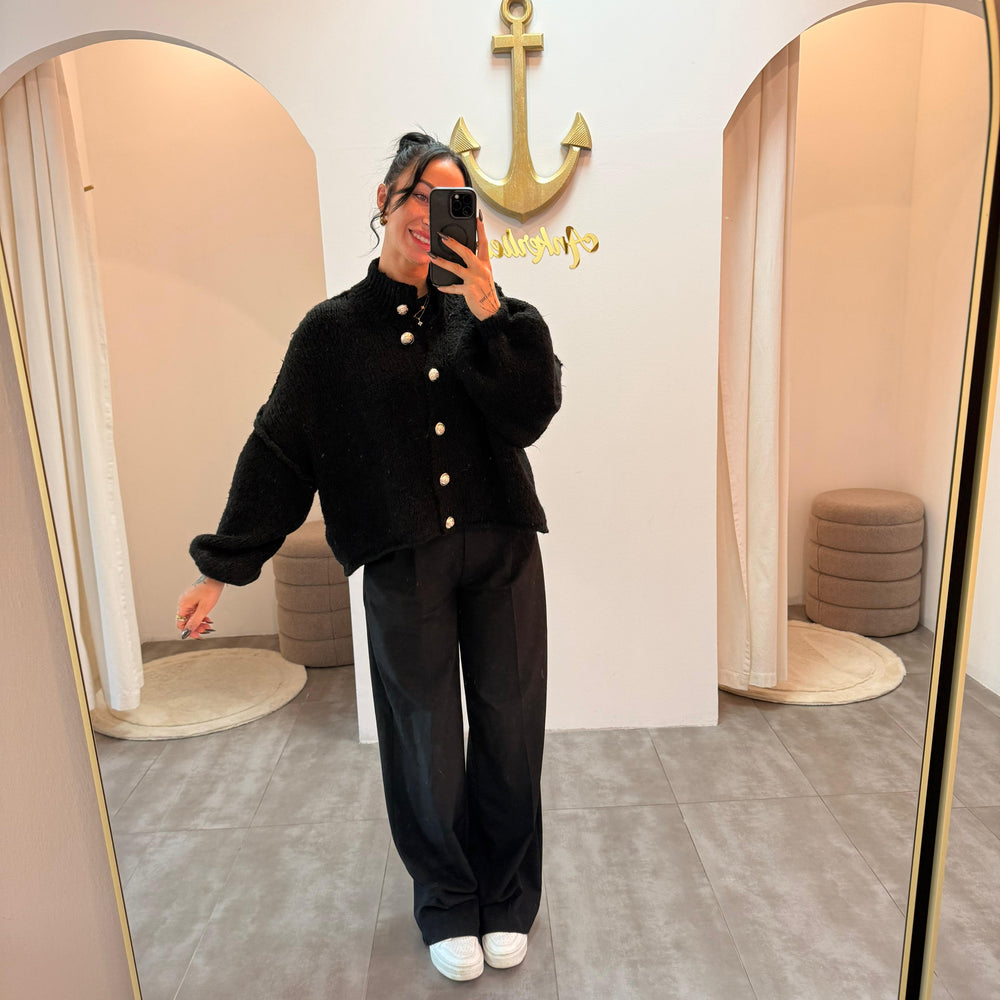 basic amira schwarz | wollweste