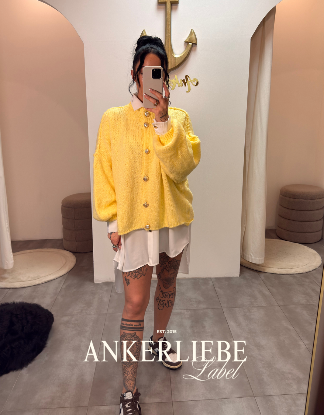 image basic amira gelb | wollweste