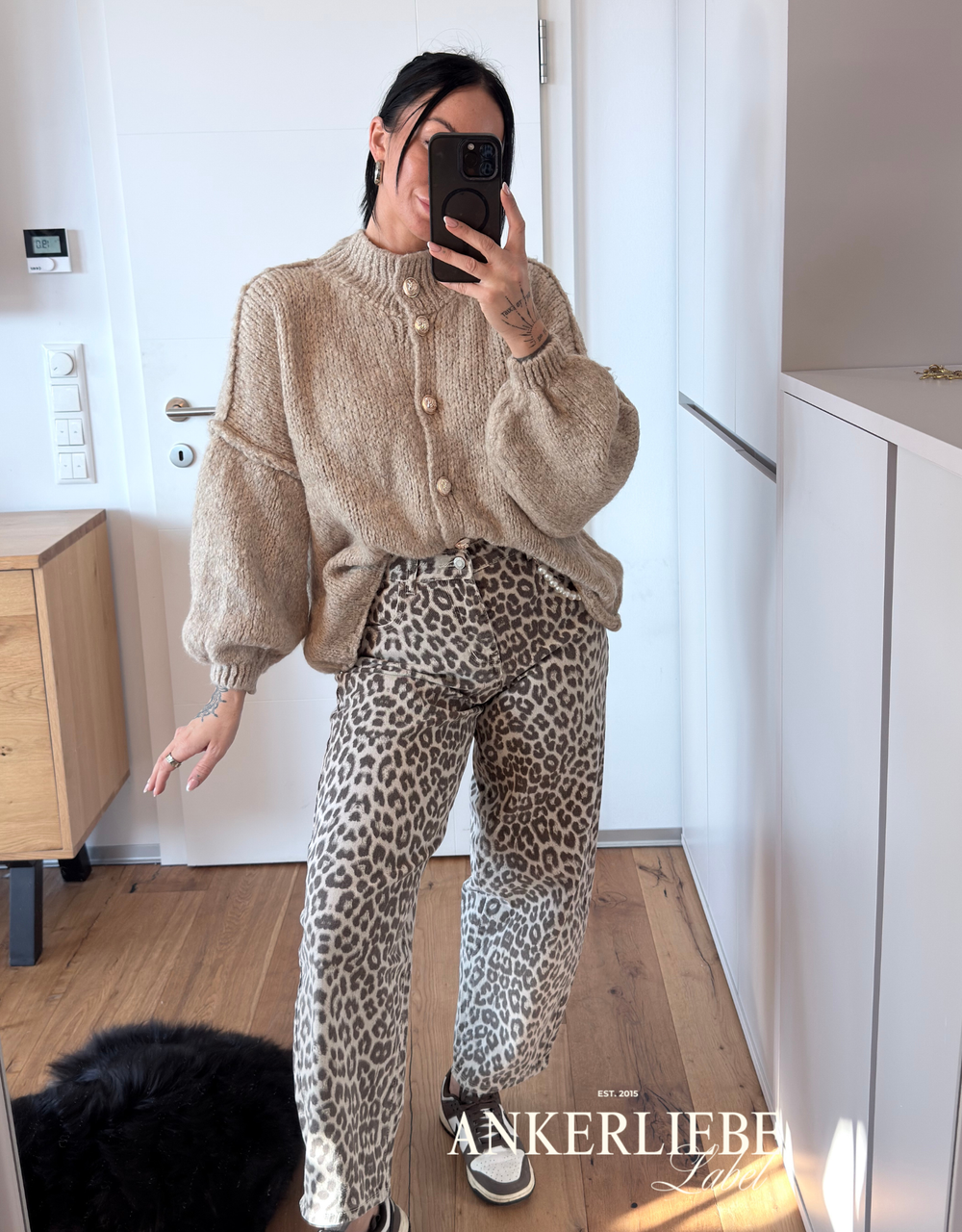 basic amira beige | wollweste