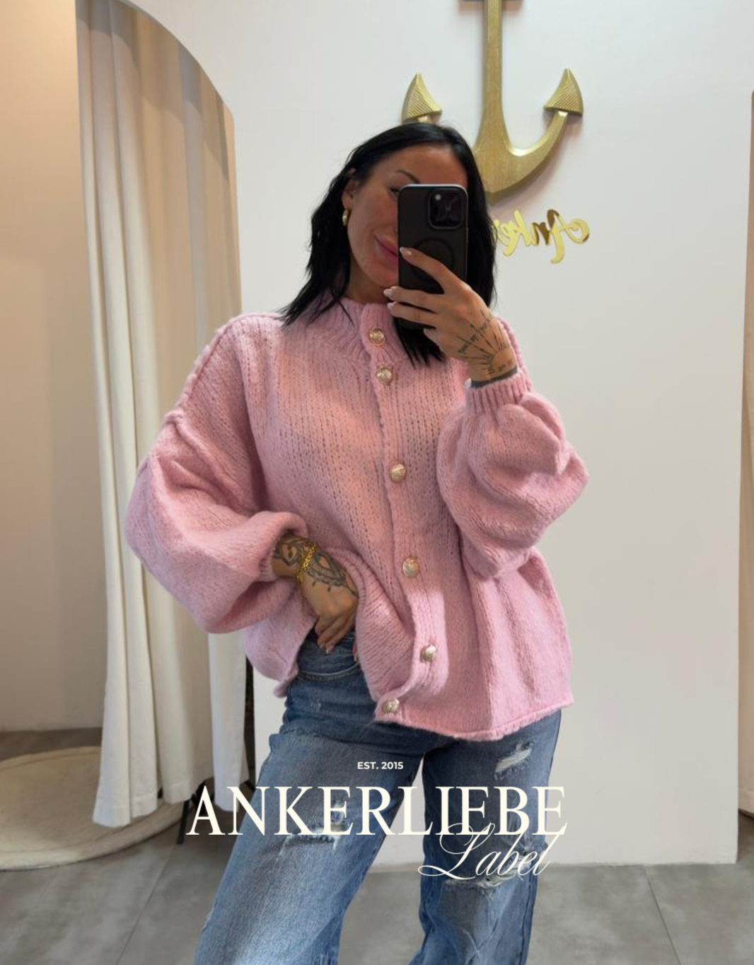 image basic amira rosa | wollweste