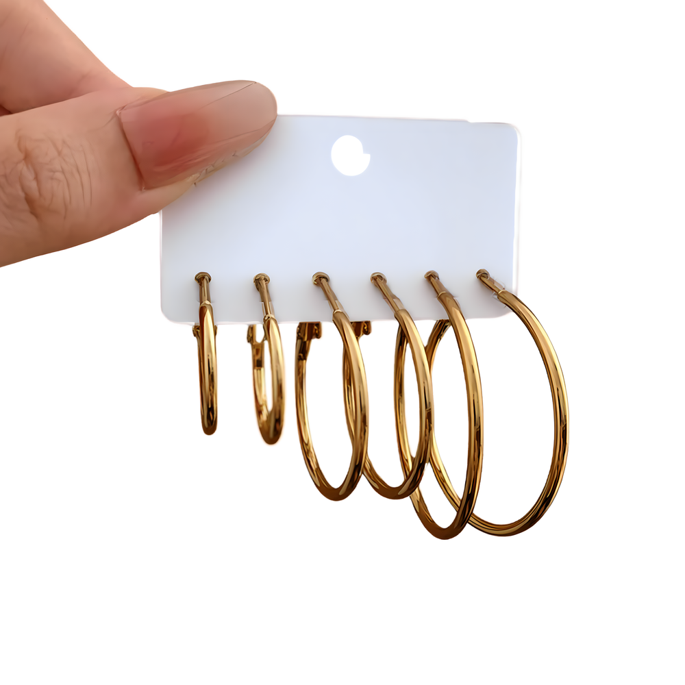 basic | hoops - 6 verschiedene größen