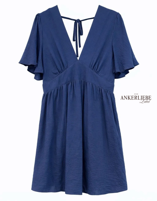 sommerkleid marineblau  | curvy