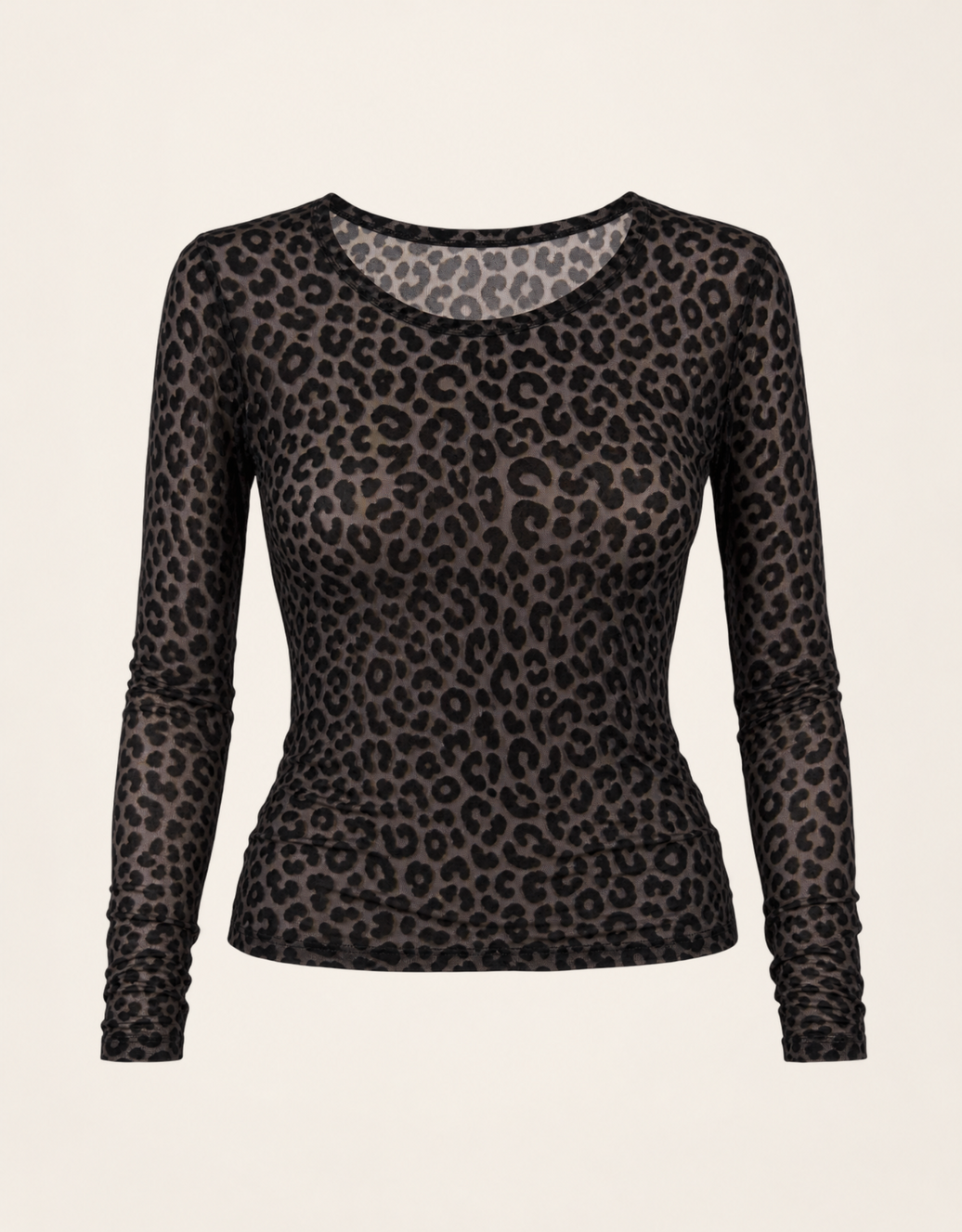leo mesh longsleeve | schwarz