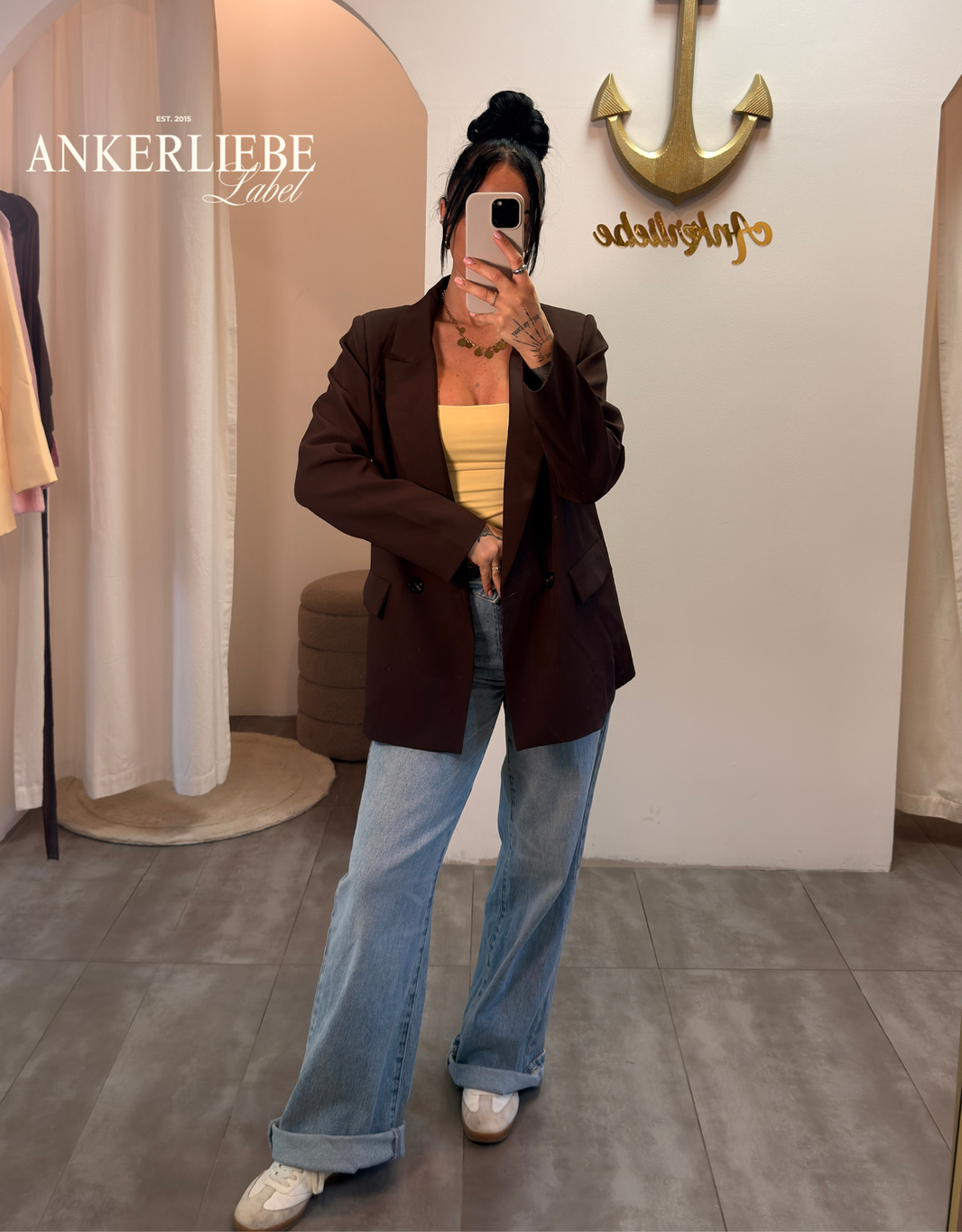 image oversized blazer | schoko