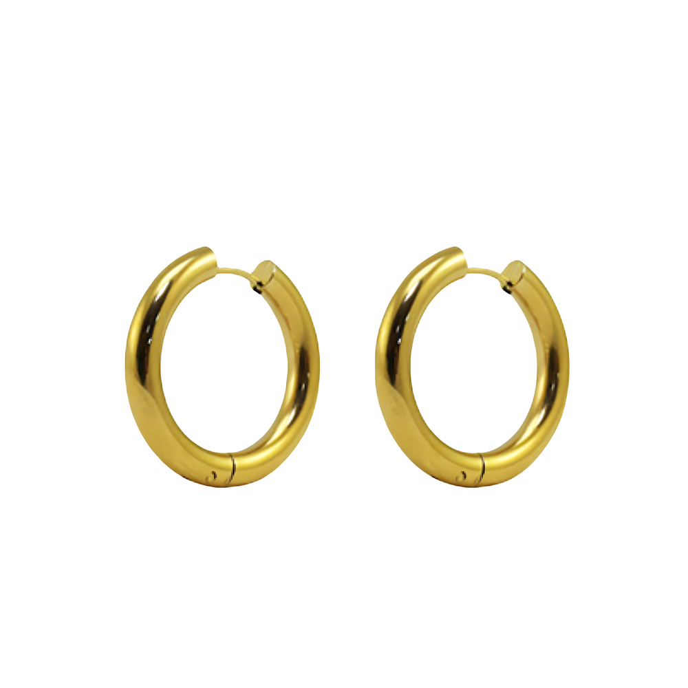 bold hoops | 25mm